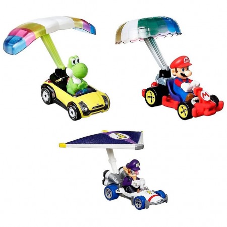 Carrinhos Jakks Mario Kart 3-pack (9045)