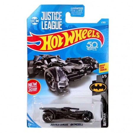 Carro Hot Wheels Dc Justice League: Batman 1/5 - Justice League Batmobile (3828)