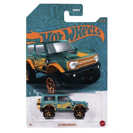 Carro Hot Wheels 56th Anniversary 3/6 - '21 Ford Bronco (9040)