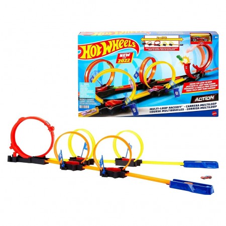 Hot Wheels Lets Race Action - Multi-loop Race Off(0675)