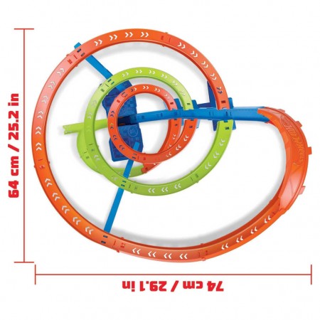 Pista Hot Wheels Spiral Speed Crash (4448)