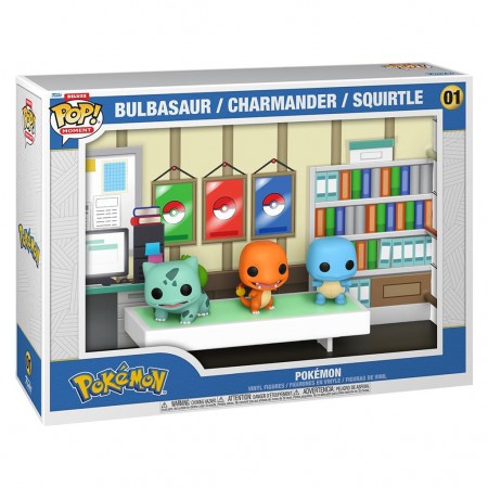 Funko Pop Deluxe Moment Pokemon - Bulbasaur / Charmander / Squirtle (32543)