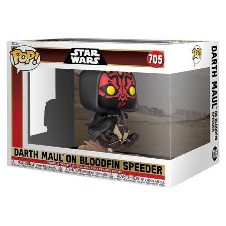 Funko Pop Rides Star Wars: Episdio 1 - a Ameaa Fantasma - Darth Maul On Bloodfin Speeder 705