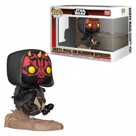 Funko Pop Rides Star Wars: Episdio 1 - a Ameaa Fantasma - Darth Maul On Bloodfin Speeder 705
