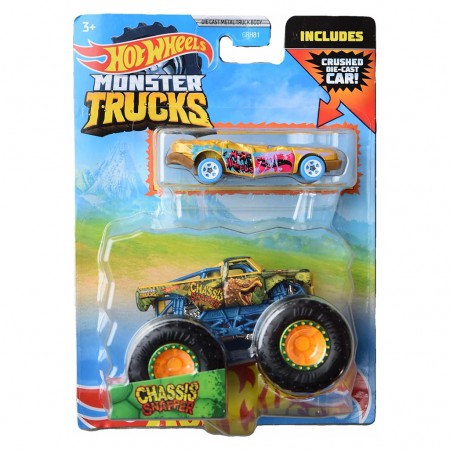 Carro Hot Wheels Monster Trucks - Chassis Snapper (3669)