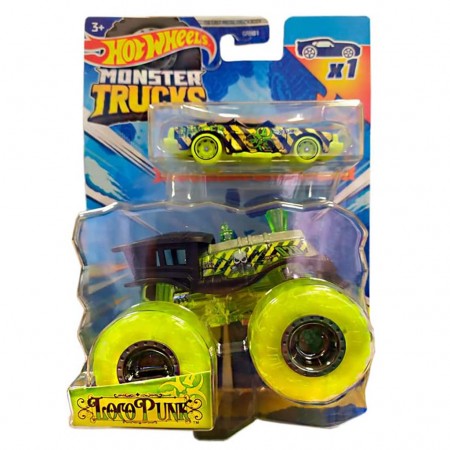 Carro Hot Wheels Monster Trucks - Loco Punk (3676)