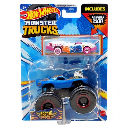 Carro Hot Wheels Monster Trucks - Rodger Doger (3713)