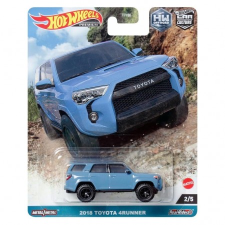 Carro Hot Wheels Premium 2/5 - 2018 Toyota 4runner (0583)