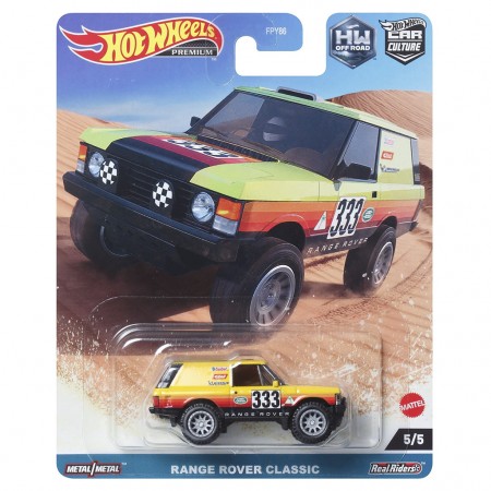 Carro Hot Wheels Premium 5/5 - Range Rover Classic (0187)