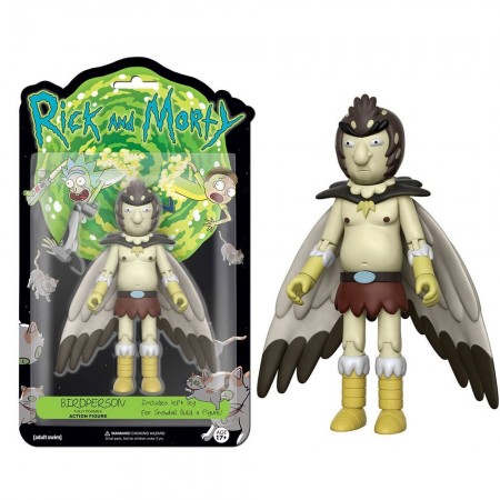 Boneco Funko Action Rick And Morty - Bird Person
