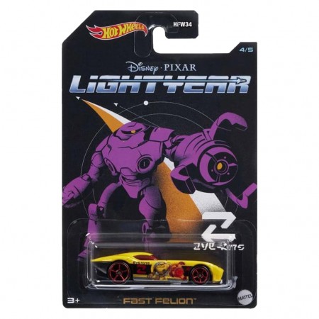 Carro Hot Wheels Disney Pixar Lightyear - Fast Felion (3189)