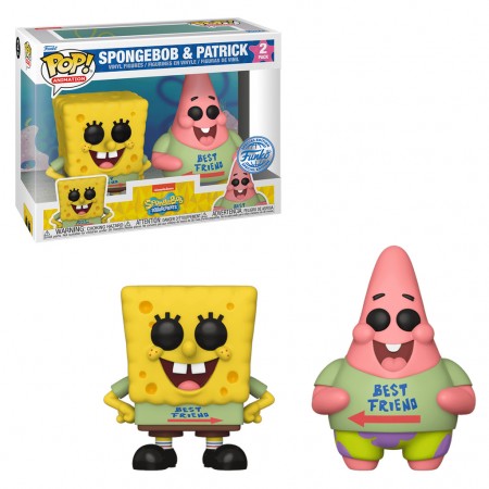 Funko Pop Animation Sponge Bob Square Pants / - Sponge Bob (bob Esponja) & Patrick 2-pack (73609)