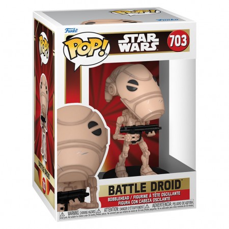 Funko Pop Star Wars 1: Phantom Menace - Battle Droid 703