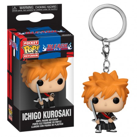 Chaveiro Funko Pop Keychain Bleach - Ichigo Kurosaki (76527)