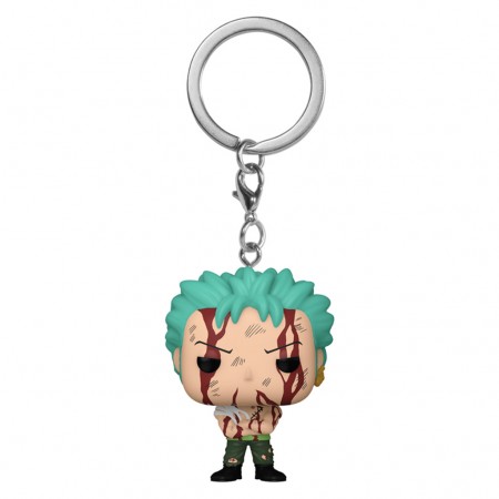Chaveiro Funko Pocket Pop Keychain One Piece Exclusive - Roronoa Zoro, Nothing Happened (76880)