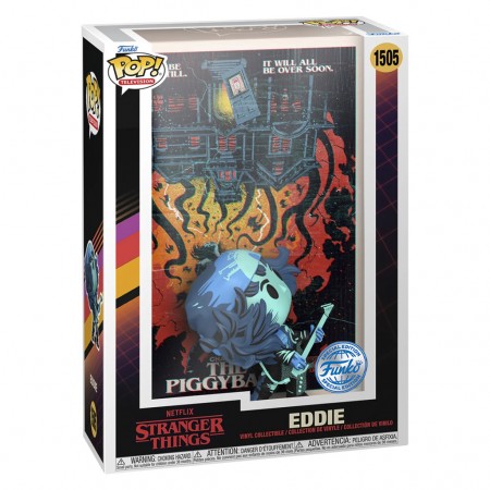 Funko Pop Television Stranger Things S4 Exclusive - Eddie (the Piggyback Cover) 1505