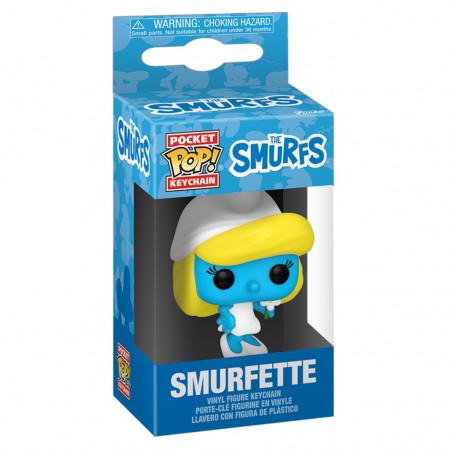 Chaveiro Funko Pocket Pop Keychain The Smurfs - Smurfette (79256)