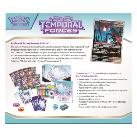Pokmon Tcg Scarlet & Violet Elite Trainer Box - Temporal Forces (85783)