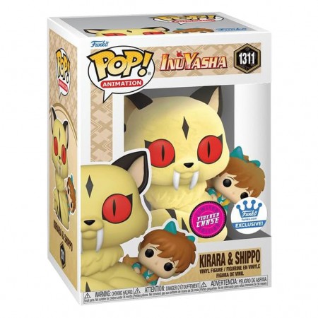 Funko Pop Animation Chase Inuyasha Exclusive - Kirara & Shippo 1311 (flocked)