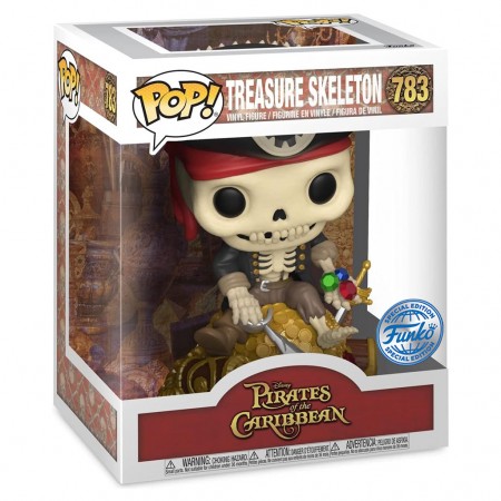 Funko Pop Pirates Of Caribbean Exclusive - Treasure Skeleton 783