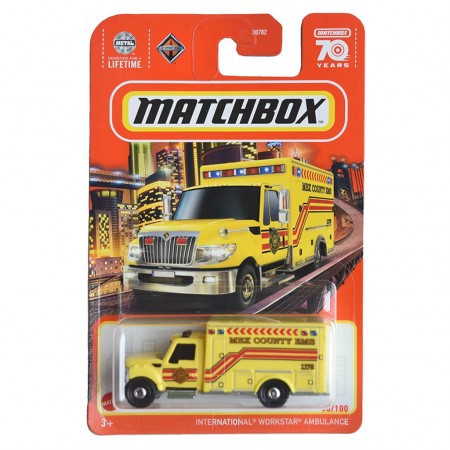 Carro Matchbox International Workstar Ambulance Hkw94 (7827)