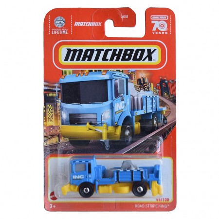 Carro Matchbox 55/100 - Road Stripe King Hkw81 (7827)