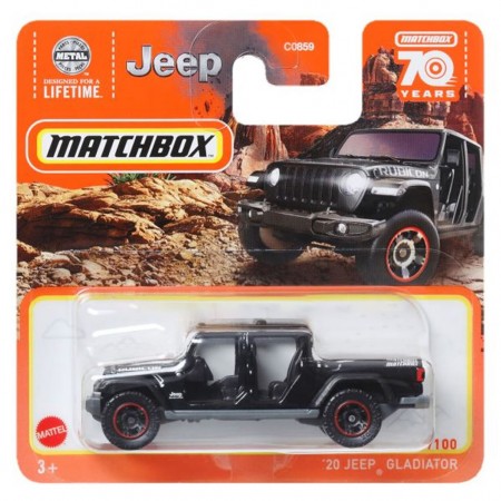 Carro Matchbox 41/100 - 20 Jeep Gladiator Hld26 (6263)