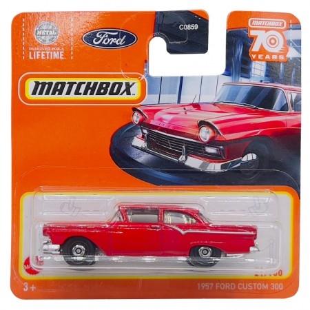 Carro Matchbox 21/100 - 1957 Ford Custom 300