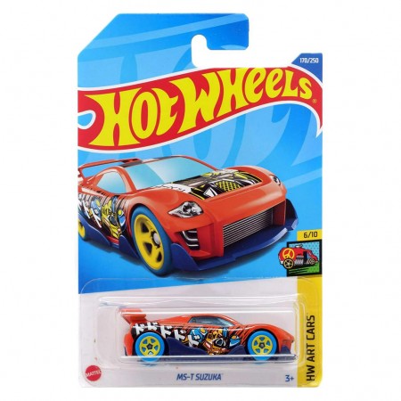 Carro Hot Wheels Hw Art Cars 6/10 - Ms-t Suzuka Hcx51 (5399)