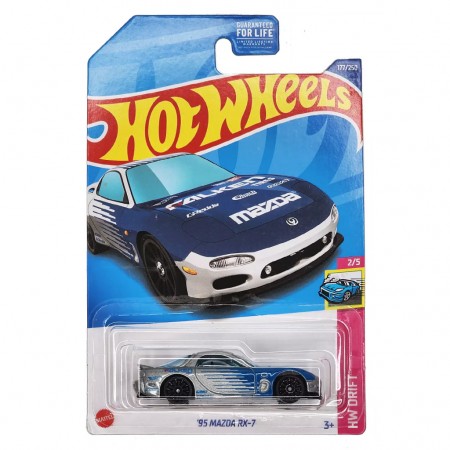 Carro Hot Wheels Hw Drift 2/5 - '95 Mazda Rx-7 Hcx62 (5399)