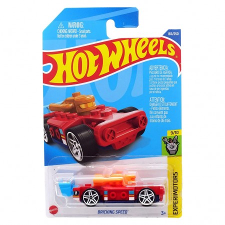 Carro Hot Wheels Brick Rides 5/5 - Bricking Speed Hkj89 (3140)