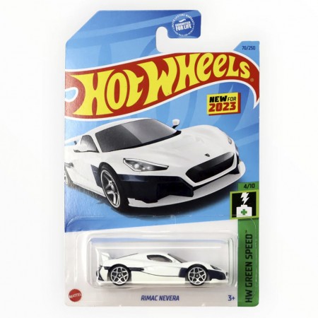 Carro Hot Wheels Hw Green Speed 4/10 - Rimac Nevera Hkk21 (3140)