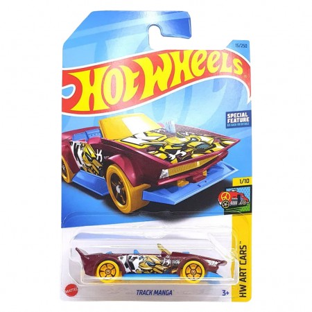 Carro Hot Wheels Hw Art Cars 1/10 - Track Manga Hkk15 (3140)
