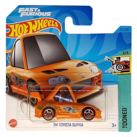 Carro Hot Wheels Tooned 3/5 - '94 Toyota Supra Hkg62 (3140)