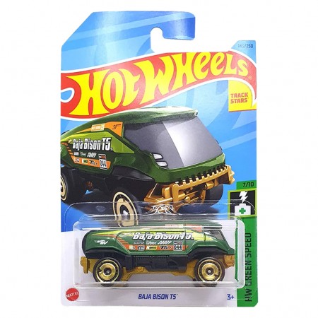 Carro Hot Wheels Hw Green Speed 7/10 - Baja Bison T5  Hkk23 (3140)