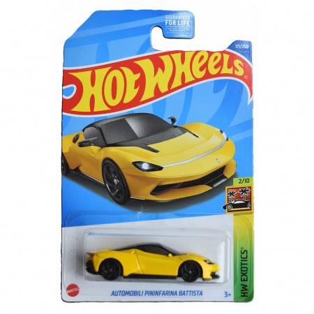 Carro Hot Wheels Hw Exotics 2/10 - Automobili Pininfarina Battista Hkk22 -n7c5 12013