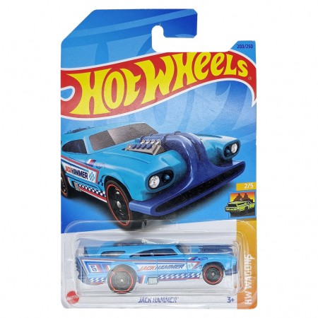 Carro Hot Wheels Hw Wagons 2/5 - Jack Hammer Hkh71 -n7c5 12013