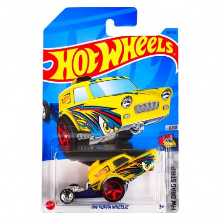 Carro Hot Wheels Hw Drag Strip 8/10 - Hw Poppa Wheelie Hkh34 -n7c5 (12013)