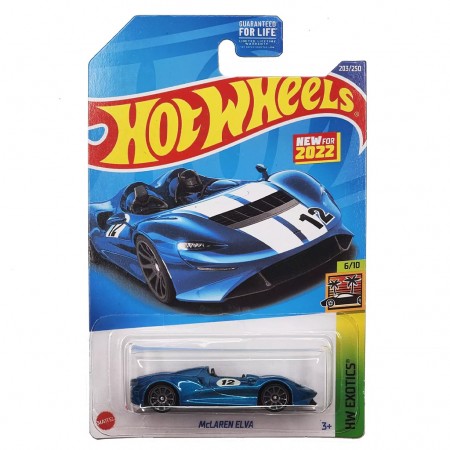Carro Hot Wheels Hw Exotics 6/10 - Mclaren Elva Hcx54 (5405)