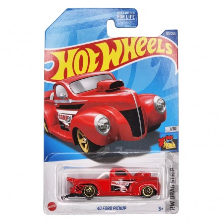 Carro Hot Wheels Hw Drag Strip 1/10 - '40 Ford Pickup Hcx61 (5405)