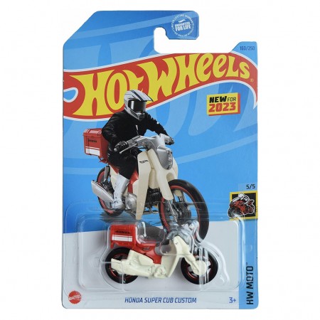 Moto Hot Wheels Hw Moto 5/5 - Honda Super Cub Hcx21 (5405)