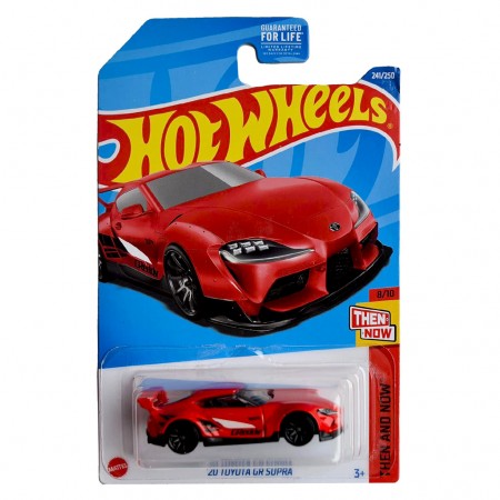 Carro Hot Wheels Then And Now 8/10 - '20 Toyota Gr Supra Hct62 (5405)