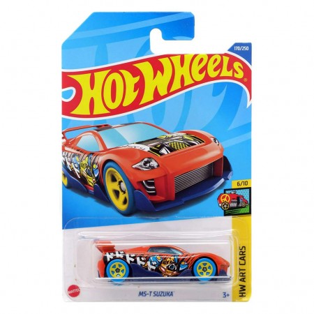 Carro Hot Wheels Hw Art Cars 6/10 - Ms-t Suzuka Hcx51 (5405)