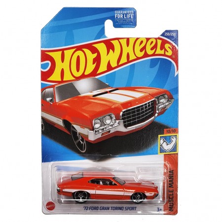 Carro Hot Wheels Muscle Mania 10/10 - '72 Ford Gran Torino Sport Hcw29 (5405)