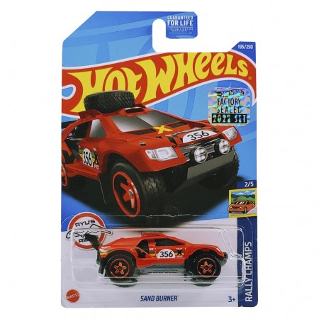 Carro Hot Wheels Rally Champs 2/5 - Sand Burner Hcx64 (5405)