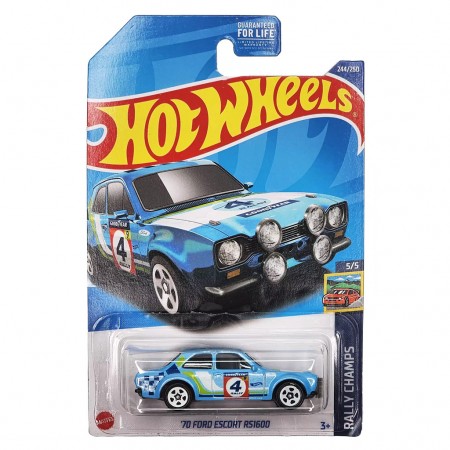 Carro Hot Wheels Rally Champs 5/5 - '70 Ford Escort Rs1600 Hcv30 (5405)