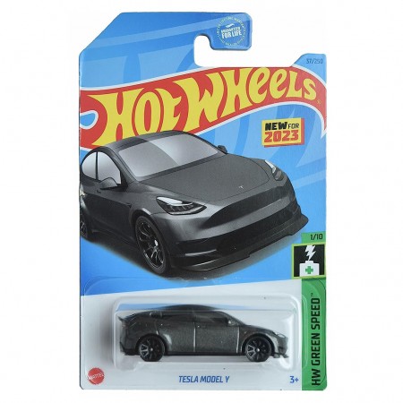 Carro Hot Wheels Hw Green Speed 1/10 - Tesla Model Y Hkk20 (3102)