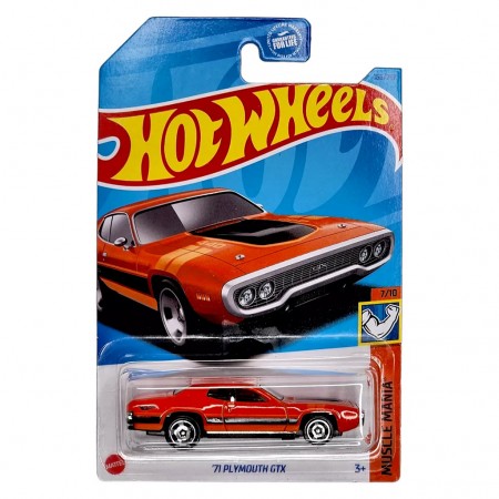 Carro Hot Wheels Muscle Mania 7/10 - '71 Plymouth Gtx Hkj56 (3102)