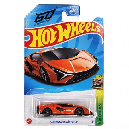 Carro Hot Wheels Hw Exotics 1/10 - Lamborghini Sin Fkp 37 Hkh93 (3102)