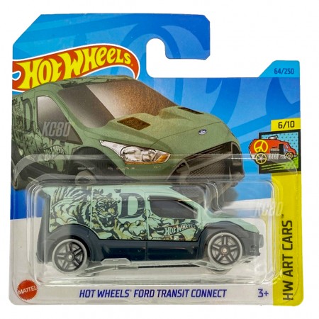 Carro Hot Wheels Ford Transit Connect Hkk18 (3102)